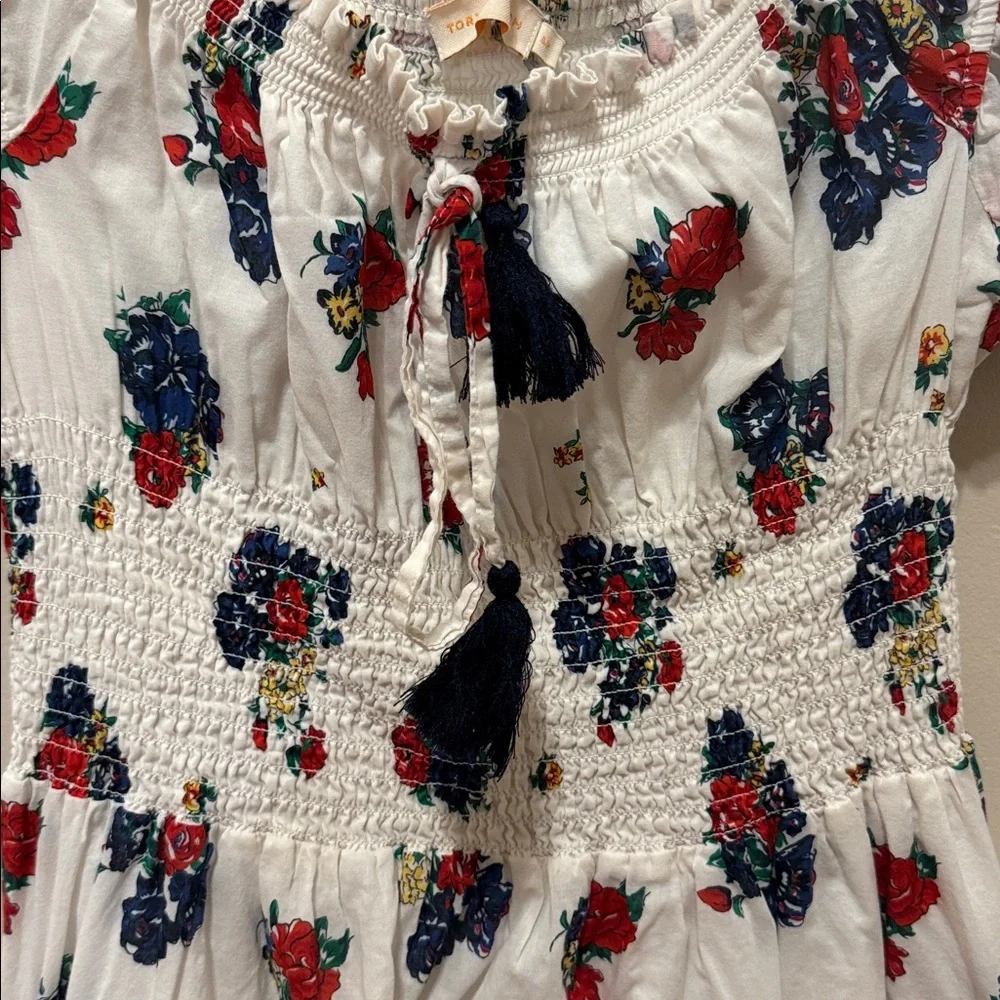 Tory Burch Meadow Folly Cotton Floral Dress